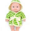 Timosha Тимоша Сан Бэби кукла в зеленом халате 3001