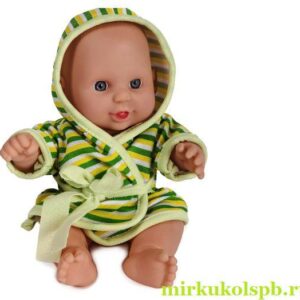Timosha Тимоша Сан Бэби кукла в зеленом халате
