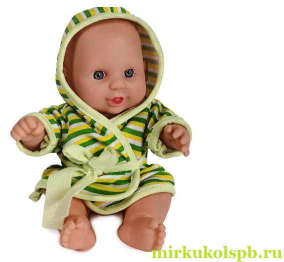 Timosha Тимоша Сан Бэби кукла в зеленом халате