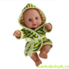 Timosha Тимоша Сан Бэби кукла в зеленом халате 6661