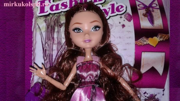 Fairy Tale Girl Кукла в платье, шарнирные руки и ноги