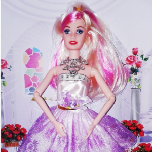 Кукла в бальном платье