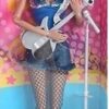 Кукла рокер с гитарой. 5700
