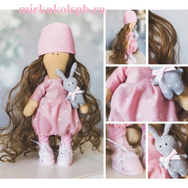 Интерьерная мягкая кукла Лана, набор для шитья, Арт Узор