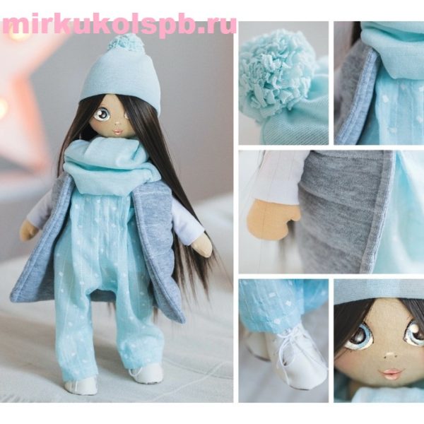 Интерьерная кукла «Молли», набор для шитья, 18 × 22.5 × 2.5 см Арт Узор