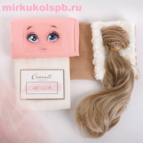 Интерьерная кукла «Шанталь», набор для шитья, 18 × 22.5 × 3 см Арт Узор